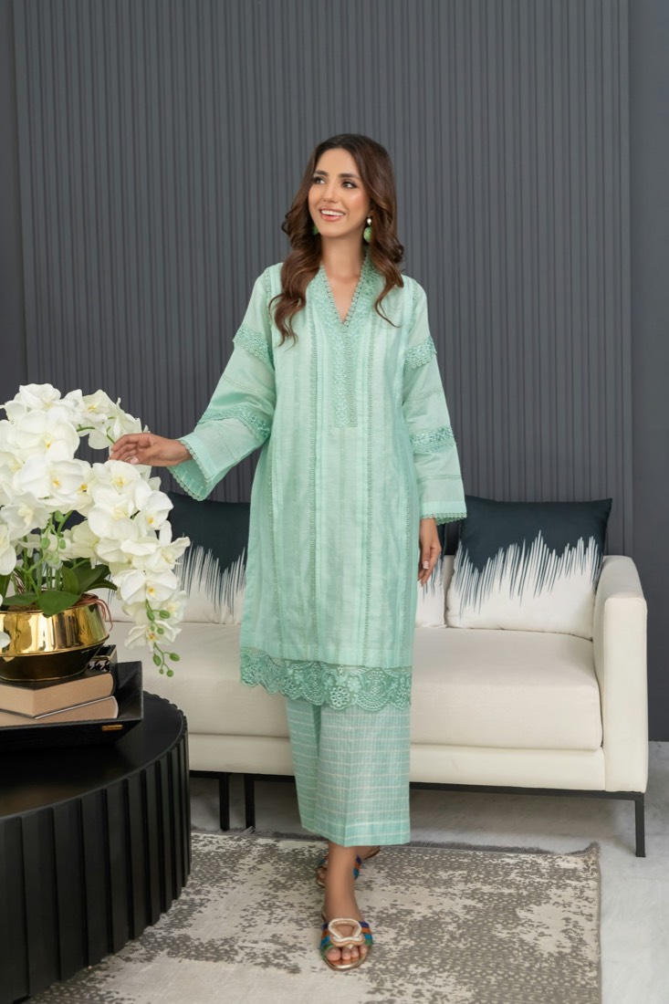 Mint Cotton Co-ord
