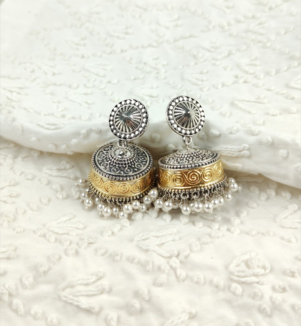 Two-Tone Jhumka